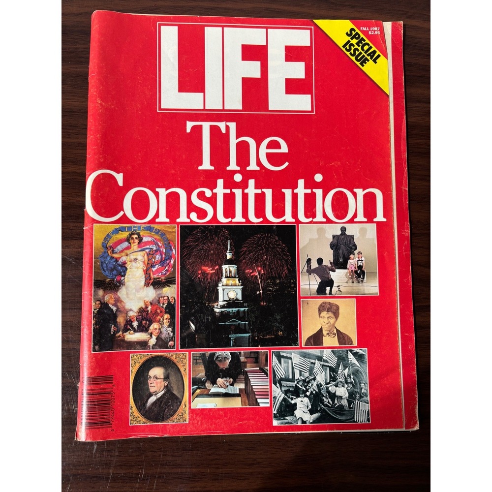 Vintage LIFE Magazine‎ Fall 1987 Special Issue The Constitution